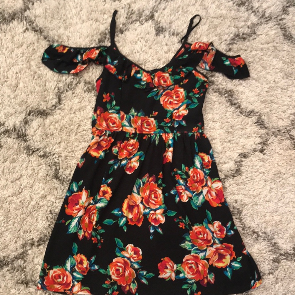 Floral printed dress